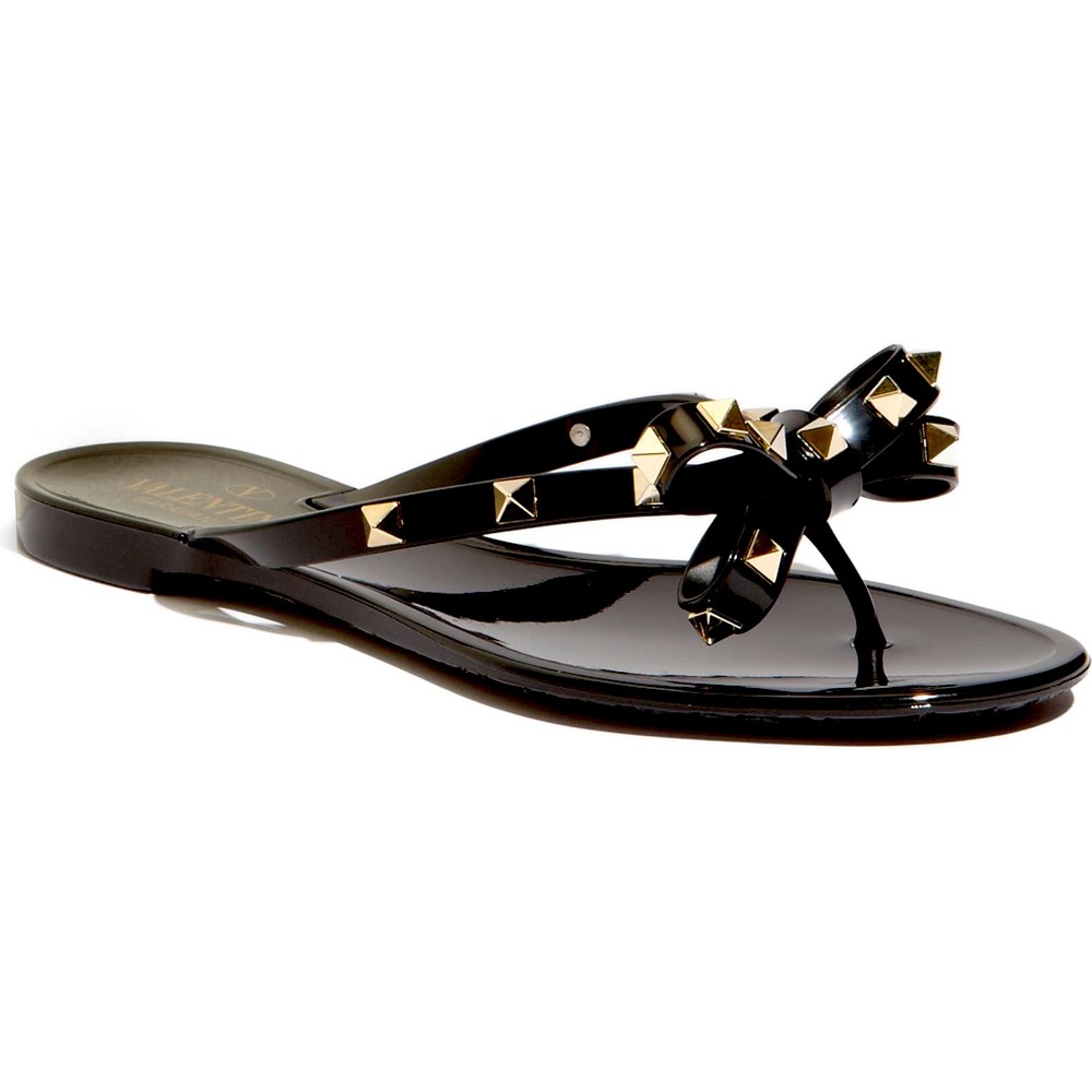 VALENTINO GARAVANI Rockstud Jelly Flip Flop NIB